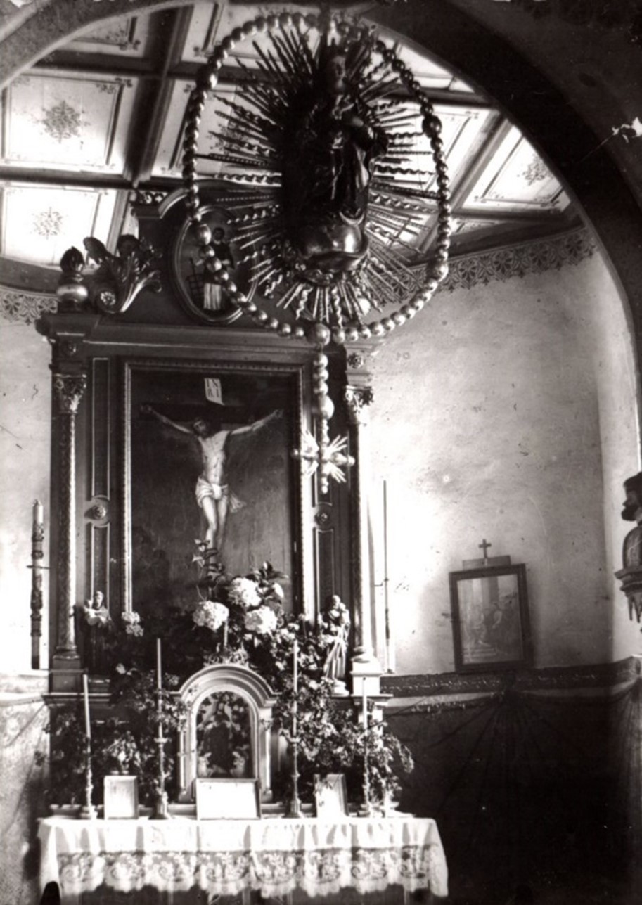Innenraum der Laurentius-Kirche um 1920